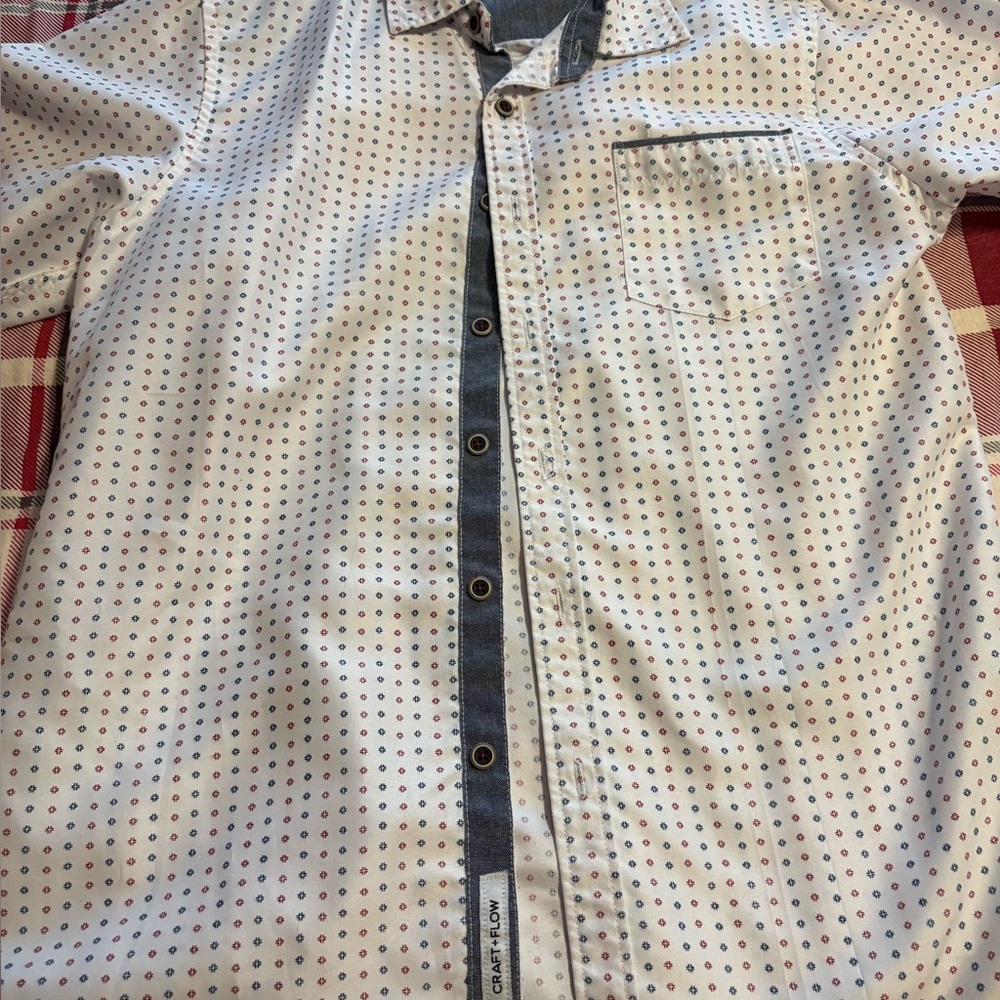2 boys button down shirts. Excellent condition. Smoke free home.